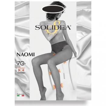 Naomi Transparente 70 deniers Champagne Solidea – Compression 12/15 mmHg – XL+