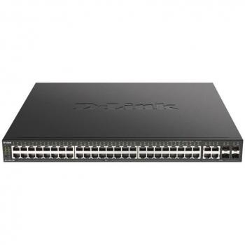 D-Link DGS-2000-52MP Switch PoE 48 Puertos Gigabit 4 SFP