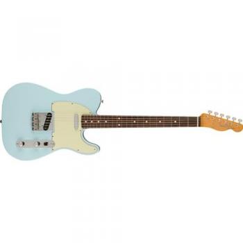 Fender Vintera II '60s Telecaster E-Gitarre mit Rosewood-Griffbrett Sonic Blue