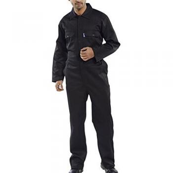 CLICK REGULAR BOILERSUIT BLACK 44