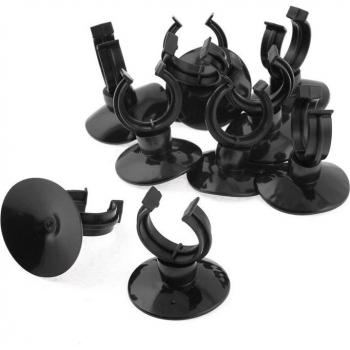 10 Pcs 20mm Suction Cup Holders for Aquarium Airline Tubing