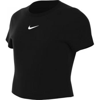 Nike Cropped T-Shirt für Kinder – Schwarz