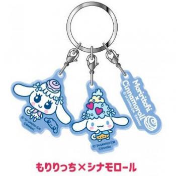 Sanrio Acryl‑Schlüsselanhänger mit Tamagotchi, Moriricchi und Cinnamoroll