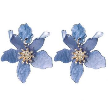 Exia Pendientes Flor de Resina
