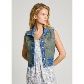 Vesteje Denim Verde Oscuro – Pepe Jeans