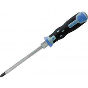 Bahco Tekno+ Strike Through Shank Pozi Screwdriver