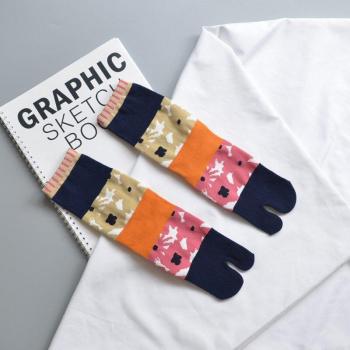 Cute Japanese Two-toed Socks for Women