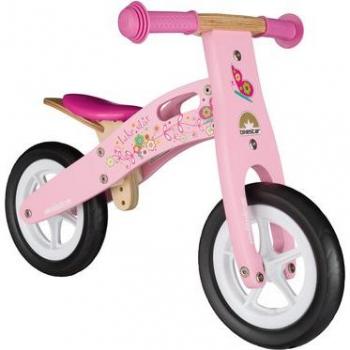 Laufrad BIKESTAR Holz pink 10 Zoll