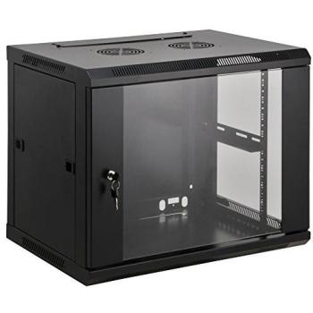 Armoire de rack Intellinet 711982 – 19U – 15U High, Noir (RAL 9005)