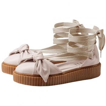 Puma Sandali Bow Creeper Rosa Crema 38