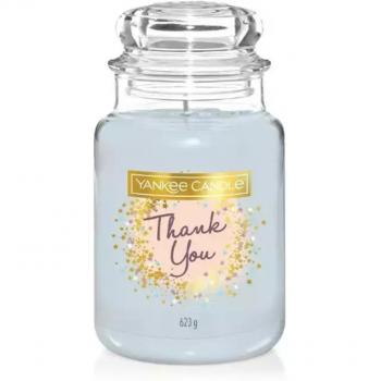 Vela Yankee Candle “Thank You” 623 g, Cilindro Transparente