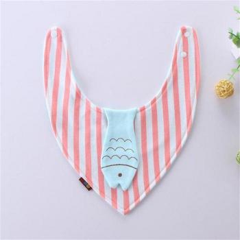 Infant Drooling Bibs with Cute Animal Prints