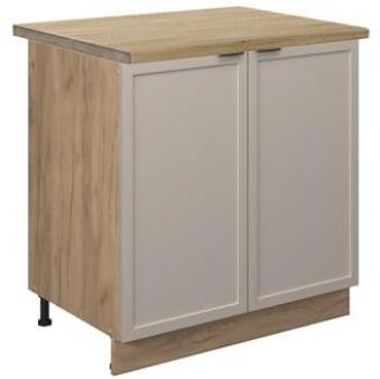 Lavello Base Rovere Vicco 80 cm – Colore Grigio-Beige
