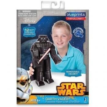 Set de Papercraft 12” Darth Vader: Plano, Piezas y Accesorios Poseables
