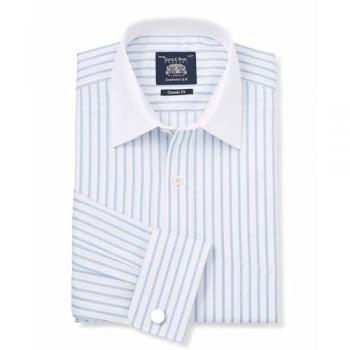 Savile Row Formelles Hemd Blau