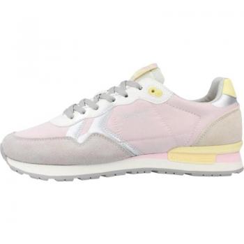 Zapatillas Pepe Jeans Britt Print Zag rosa y gris