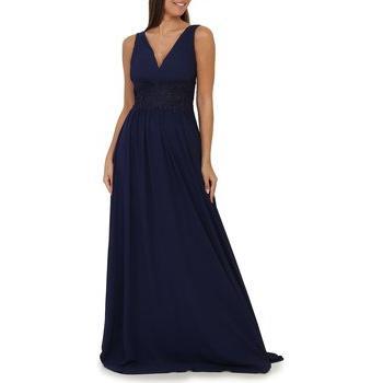 Robe Bleu Modeuse Drapé
