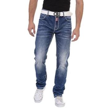 CIPO & BAXX Blue Jeans für Männer 30/34 – 5‑Pocket Classic Design