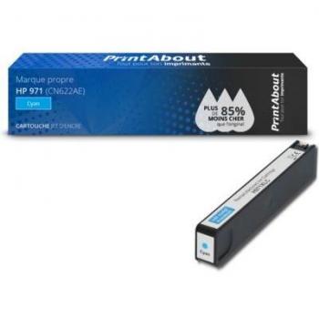 PrintAbout HP 971 (CN622AE) Cyan Tinte