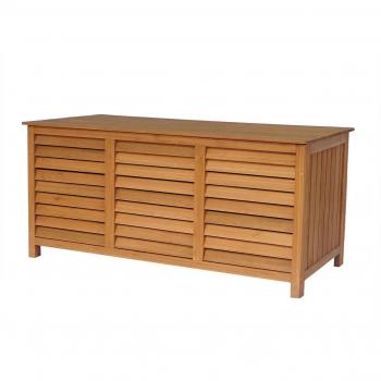 Baúl “Macao” de Madera Rústica – Dimensiones 130x64x60 cm, Tonalidad Marrón