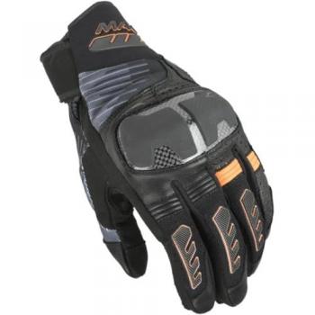Guanti Moto Macna Rime 2.0 Nero Arancio Extra Grande