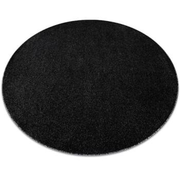 RUGSX Round Eton Plus Carpet – 200 cm, Charcoal & Silvery Hues