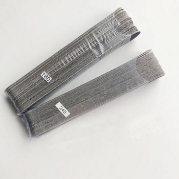 200 pcs black sandpaper pads for nail file replacement