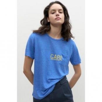 Top Oversize Ecoalf Sostenible Azul Marino