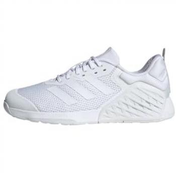 Adidas Dropset 3 Gym & Lifting Shoes – UK 7.5 Male, Cloud White