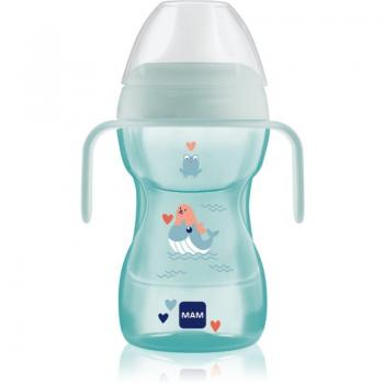 MAM Training Cup Fun to Drink Green 270 ml