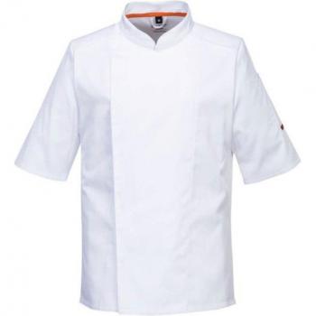 Giacca di Lavoro MC Air Mesh Bianco Sportive