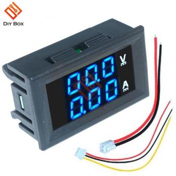 Medidor de Voltaje y Corriente 0,56 LED