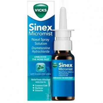 Vicks Sinex 0.05% Nasal Decongestant Mist