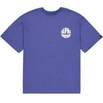 Alpha Industries Dark Violet Short Sleeve Female Shirt – XS