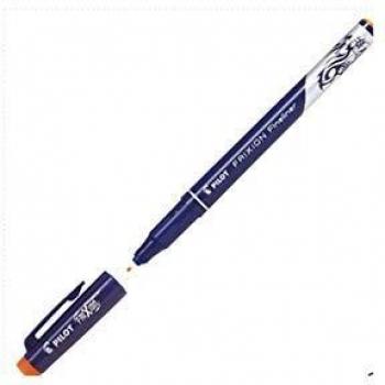 Pilot FriXion Fineliner Felt Pen 1.3mm Tip Erasable (Orange)