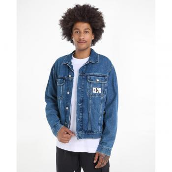 Calvin Klein Jeans Blauwe Heren Denim Jas 90's Regular Fit