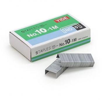 Pack d’agrafes standards N°10 WAYTEX – Acier galvanisé, 1000 unités