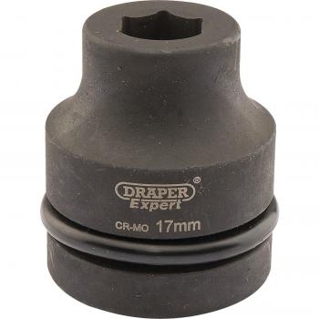 Draper Expert 1 Drive Hexagon Impact Socket Metric 1 17mm