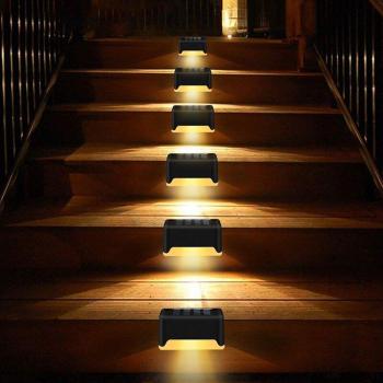 Waterproof Solar Garden Step Lights