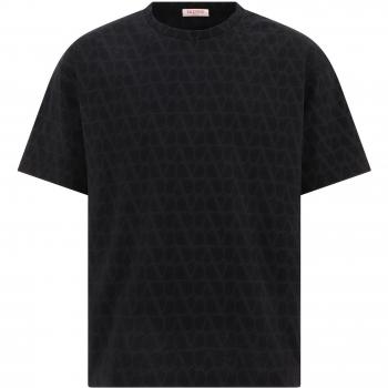 Valentino Black T-Shirt for Men
