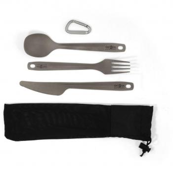 Relags Origin Outdoors Besteckset „Titan“ 3‑teilig