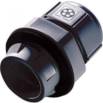 Pressacavo M12 Nero in Poliammide (RAL 9005) 1 pz