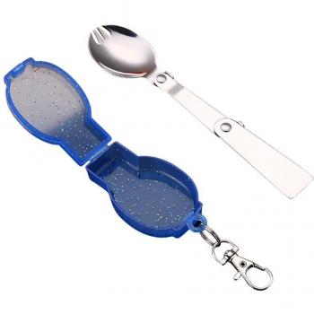Taschenlöffel Spork aus Edelstahl – ideal für unterwegs