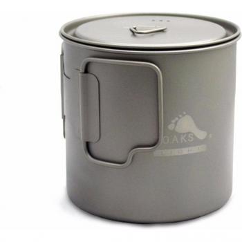 TOAKS Lightweight Titanium Cooking Pot 650ml