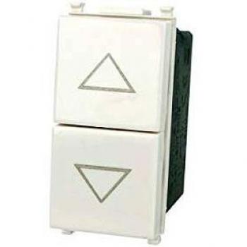 Interruttore Doppio 1P NO+1P NC 10A 250V~ Bianco Vimar Plana