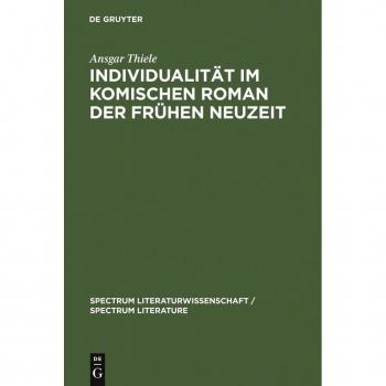 Vitalsource Technologies, Inc. Individualitat Im Komischen Roman Der Fruhen Neuzeit