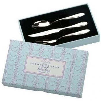 Rivelin Stainless Steel Kids Cutlery Set by Sophie Conran