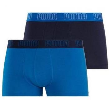 PUMA Herren Trunk Everyday 2‑Pack, Blau, Größen S / M