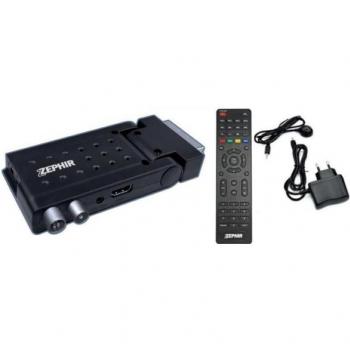 ZEPHIR Receptor TDT 4K HDR, HDMI Mini y USB Integrado