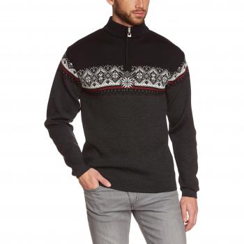 Dale of Norway St. Moritz Merinopullover Herren Größe XXL schwarz